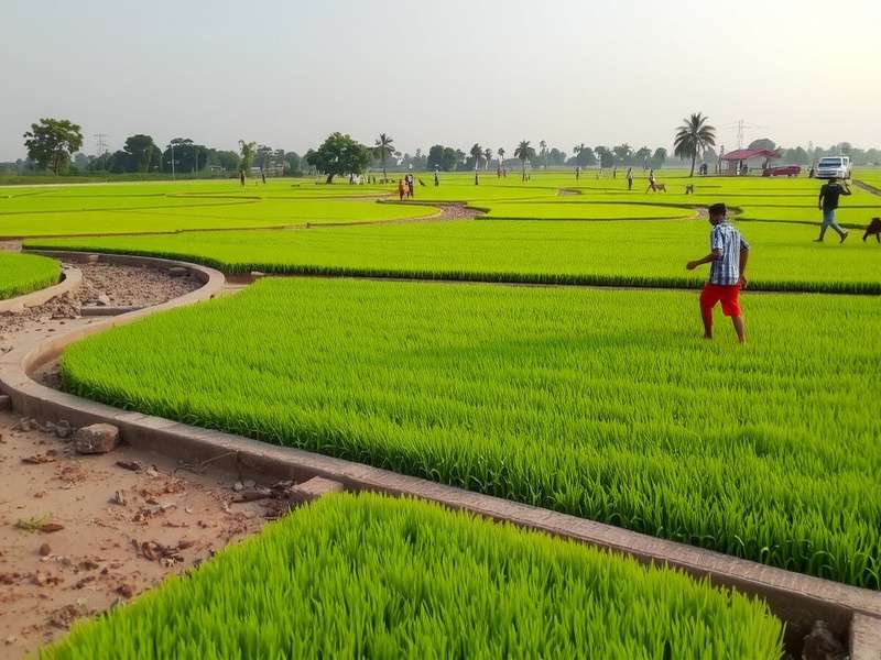 Green Farm 3 Indian Farming Scene